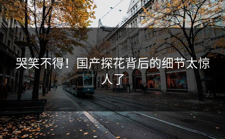 哭笑不得！国产探花背后的细节太惊人了